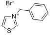 3-ベンジルチアゾリウム ブロミド 化学構造式