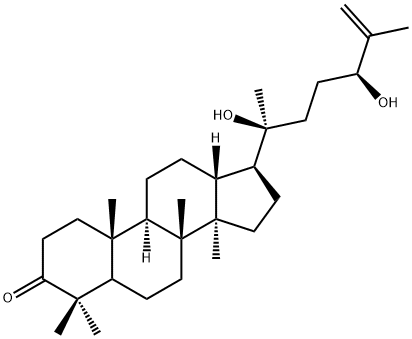 20,24-Dihydroxydammar-25-en-3-one Structure