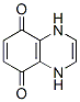 5,8-Quinoxalinedione,  1,4-dihydro- Structure