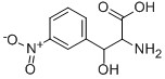 2-氨基-3-羟基-3-(3-硝基苯基)丙酸, 75082-88-1, 结构式