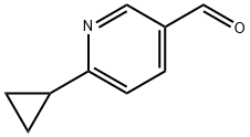 6-环丙基烟醛 结构式