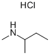 N-甲基-2-丁氨盐酸盐,75098-40-7,结构式