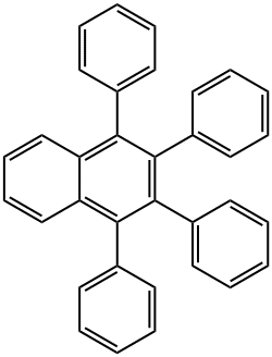 1,2,3,4-TETRAPHENYLNAPHTHALENE Struktur