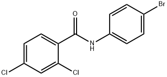 N-(4-bromophenyl)-2,4-dichlorobenzamide Structure