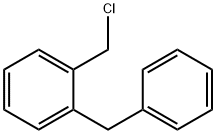 2-ベンジル-1-(クロロメチル)ベンゼン 化学構造式