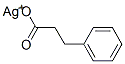 Benzenepropanoic acid silver(I) salt Struktur
