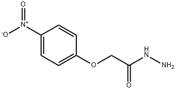 4-ニトロフェノキシ酢酸ヒドラジド 化学構造式