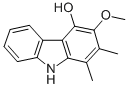 3-メトキシ-1,2-ジメチル-9H-カルバゾール-4-オール 化学構造式