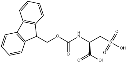 FMOC-L-システイン酸 化学構造式