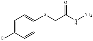 2-[(4-CHLOROPHENYL)SULFANYL]ACETOHYDRAZIDE Struktur