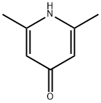 2,6-二甲基-1H-吡啶-4-酮, 7516-31-6, 结构式