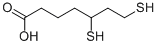 (+/-)-Dihydrolipoic acid Struktur