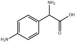 4-氨基苯甘氨酸 结构式
