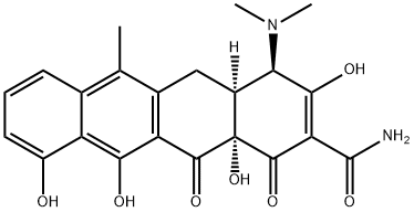 盐酸四环素杂质C, 7518-17-4, 结构式