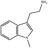 1-甲基色胺, 7518-21-0, 结构式