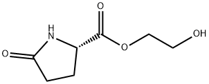 Proline, 5-oxo-, 2-hydroxyethyl ester (7CI,8CI) Struktur