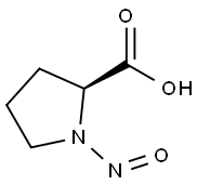 N -亚硝基- L -脯氨酸 结构式