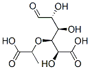 4-O-(1-carboxyethyl)glucuronic acid 结构式
