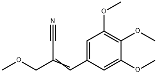 3,4,5-TRIMETHOXY-2-(METHOXYMETHYL)CINNAMONITRILE Structure