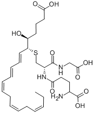 ロイコトリエンC5 化学構造式