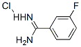 3-Fluorobenzamidine hydrochloride Struktur