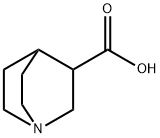 1-氮杂双环[2.2.2]辛烷-3-甲酸,75208-40-1,结构式