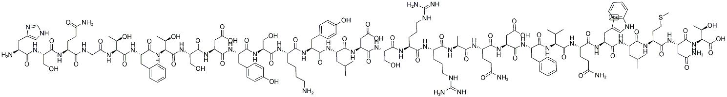 胰高血糖素,75217-63-9,结构式