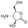 D-Arabinonic acid, 3-amino-3-deoxy-, gamma-lactone (9CI) Struktur
