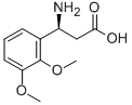 (S)-3-AMINO-3-(2,3-DIMETHOXY-PHENYL)-PROPIONIC ACID Struktur