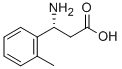 (R)-3-氨基-3-(2-甲基苯基)-丙酸 结构式