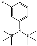 3-CHLORO-N N-BIS(TRIMETHYLSILYL)ANILINE& Structure