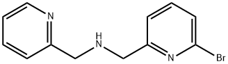 [(6-bromo-2-pyridyl)methyl][(2-pyridyl)methyl]amine Struktur