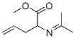 4-Pentenoicacid,2-[(1-methylethylidene)amino]-,methylester(9CI)|