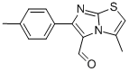 3-METHYL-6-(4-METHYLPHENYL)IMIDAZO[2,1-B]THIAZOLE-5-CARBOXALDEHYDE Structure