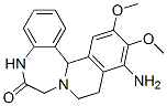 5,9,10,14b-Tetrahydro-11-amino-12,13-dimethoxyisoquino[2,1-d][1,4]benzodiazepin-6(7H)-one Structure