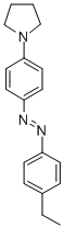 4'-ethyl-4-N-pyrrolidinylazobenzene Structure