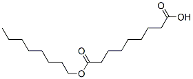 Azelaic acid hydrogen 1-octyl ester Structure