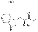 Methyl L-tryptophanate hydrochloride Structure