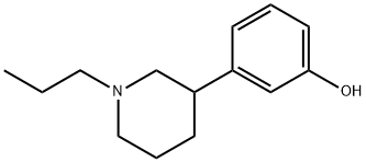 n-N-propyl-3-(3-hydroxyphenyl)piperidine Structure