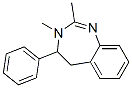4,5-dihydro-2,3-dimethyl-4-phenyl-3H-1,3-benzodiazepine Structure