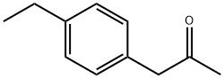 1-(4-エチルフェニル)プロパン-2-オン 化学構造式