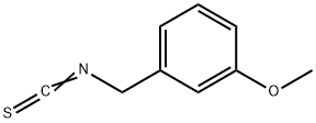 イソチオシアン酸3-メトキシベンジル 化学構造式