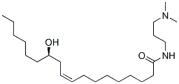 (Z,12R)-N-(3-dimethylaminopropyl)-12-hydroxy-octadec-9-enamide Structure