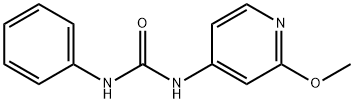 Urea, N-(2-Methoxy-4-pyridinyl)-N'-phenyl- Structure