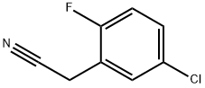 2-氟-5-氯苯乙腈, 75279-54-8, 结构式