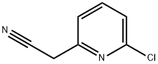 (6-Chloro-pyridin-2-yl)-acetonitrile Structure