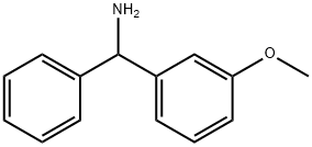 (3-methoxyphenyl)(phenyl)methylamine Structure