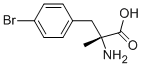(R)-Α-メチル-4-ブロモフェニルアラニン 化学構造式