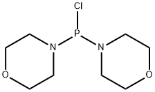 CHLORODIMORPHOLINOPHOSPHINE Structure