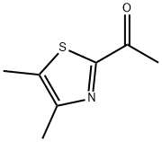 2-アセチル-4,5-ジメチルチアゾール 化学構造式